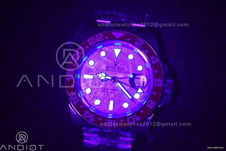 Dial 1:1 Real CHS Edition Oyster on GMT II Modern BLRO Best Gold 126719 Factory Meteorite VR3285 Bracelet Gain Master Weight 930 0219